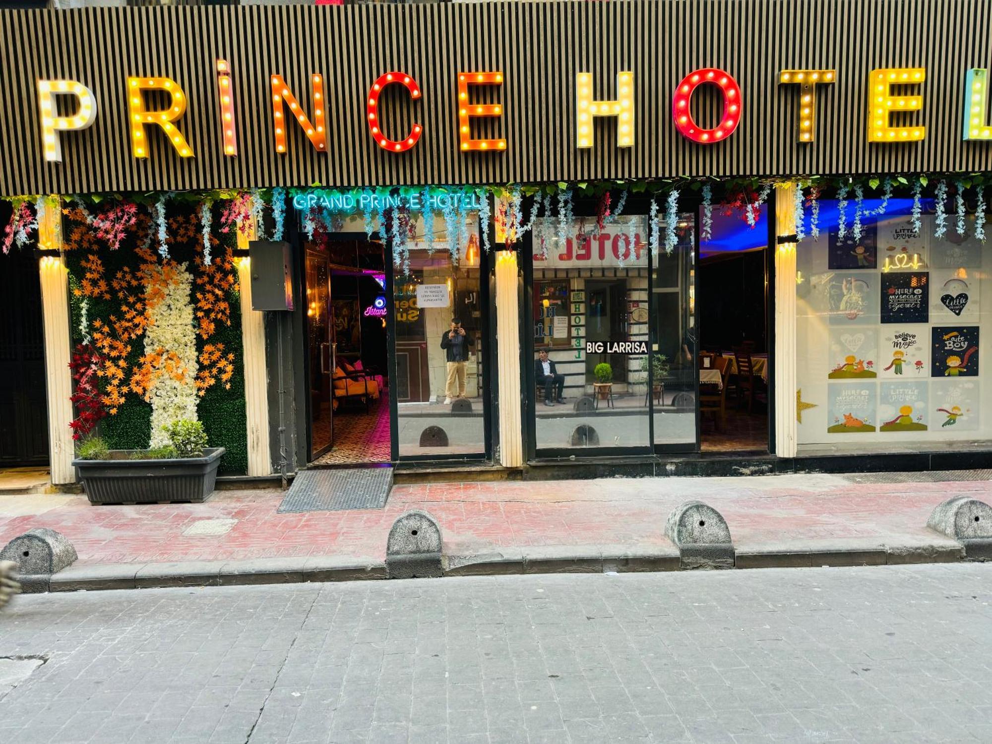 Grand Prince Hotel Taksim Istanbul Exterior foto